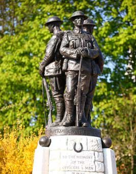 Monument a la 37eme Division Britannique - Monchy-le-Preux / Samuel Dhote