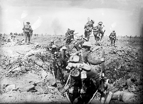 Canadian soldiers on Vimy Ridge, April 1917 /