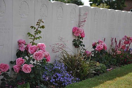 View of the graves of the Australian soldiers killed in the raid of 15 July 1916 /